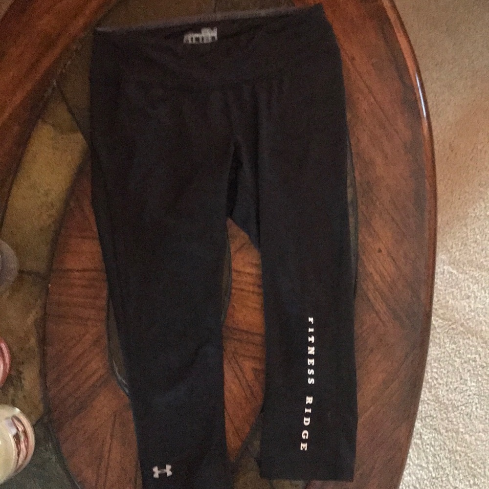 Under armor pants.